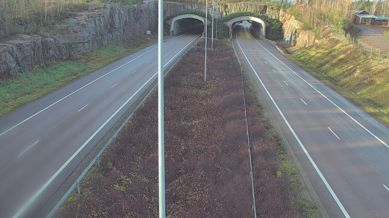 Kelikamerat Kuva Tie 7 Hamina, Kolsila, puomi itä, Hamina, Kymenlaakso