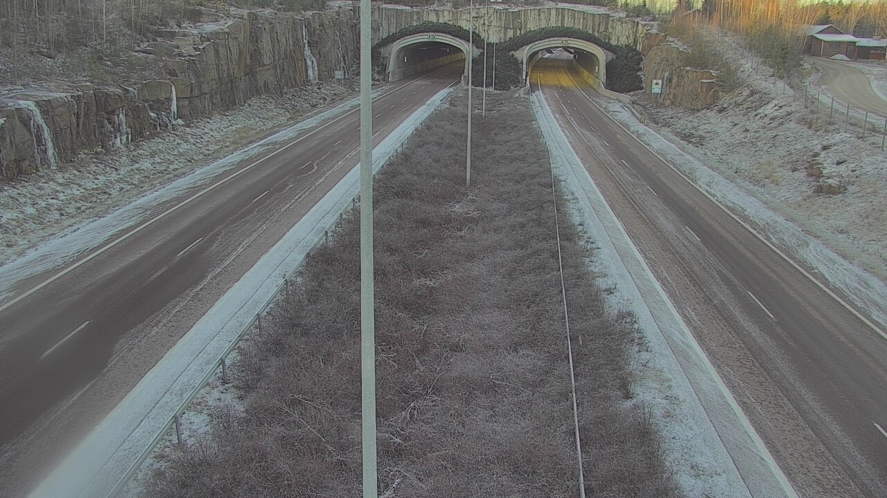 Kelikamerat Kuva Tie 7 Hamina, Kolsila, puomi itä, Hamina, Kymenlaakso