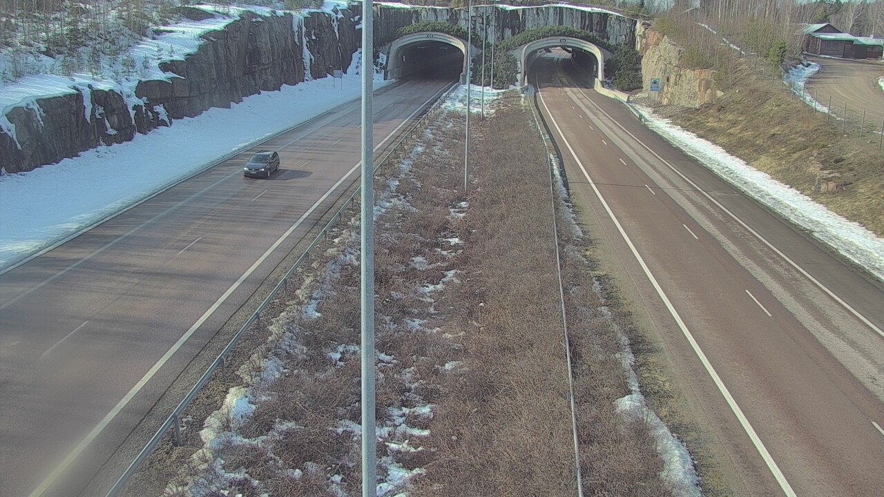 Kelikamerat Kuva Tie 7 Hamina, Kolsila, puomi itä, Hamina, Kymenlaakso