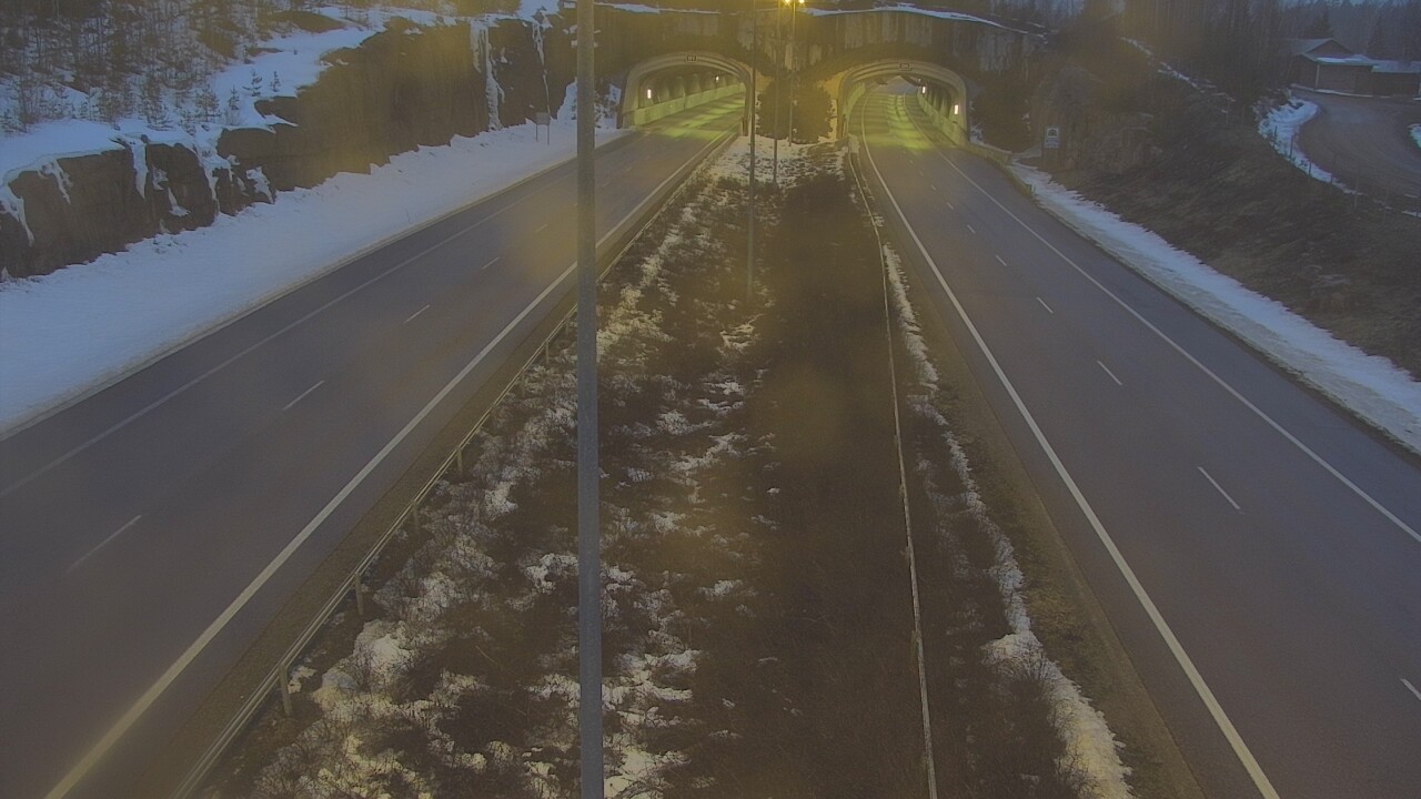 Kelikamerat Kuva Tie 7 Hamina, Kolsila, puomi itä, Hamina, Kymenlaakso