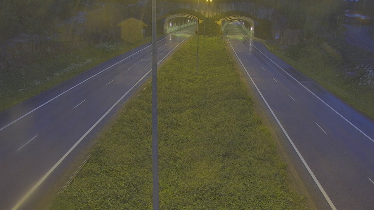 Kelikamerat Kuva Tie 7 Hamina, Kolsila, puomi itä, Hamina, Kymenlaakso