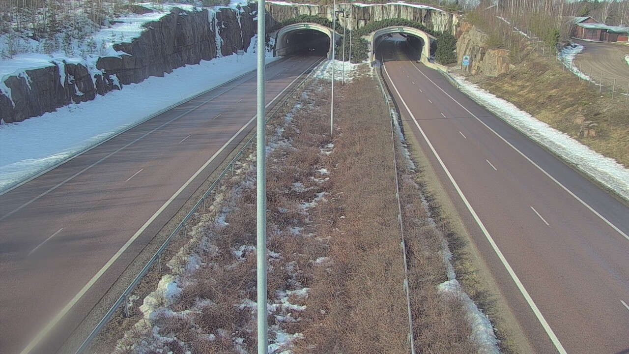 Kelikamerat Kuva Tie 7 Hamina, Kolsila, puomi itä, Hamina, Kymenlaakso