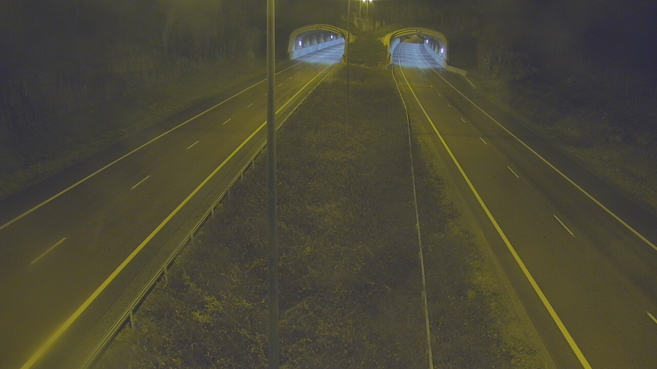 Weather Camera Image Väg 7 Fredrikshamn, Kolsila, bom öst, Hamina, Kymenlaakso