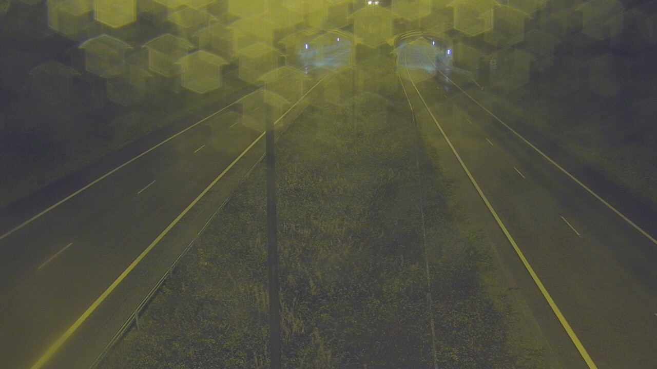 Weather Camera Image Väg 7 Fredrikshamn, Kolsila, bom öst, Hamina, Kymenlaakso