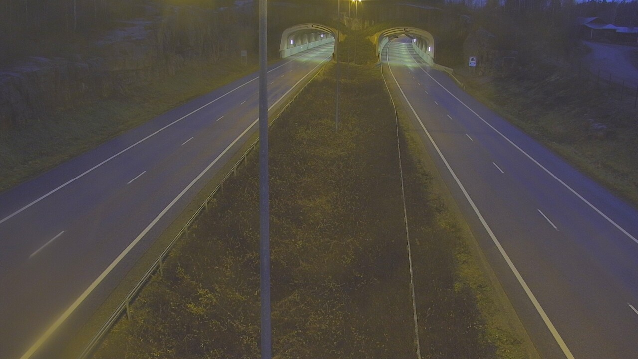 Kelikamerat Kuva Tie 7 Hamina, Kolsila, puomi itä, Hamina, Kymenlaakso