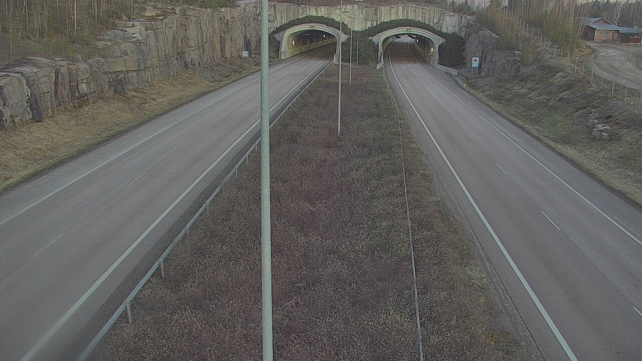 Kelikamerat Kuva Tie 7 Hamina, Kolsila, puomi itä, Hamina, Kymenlaakso