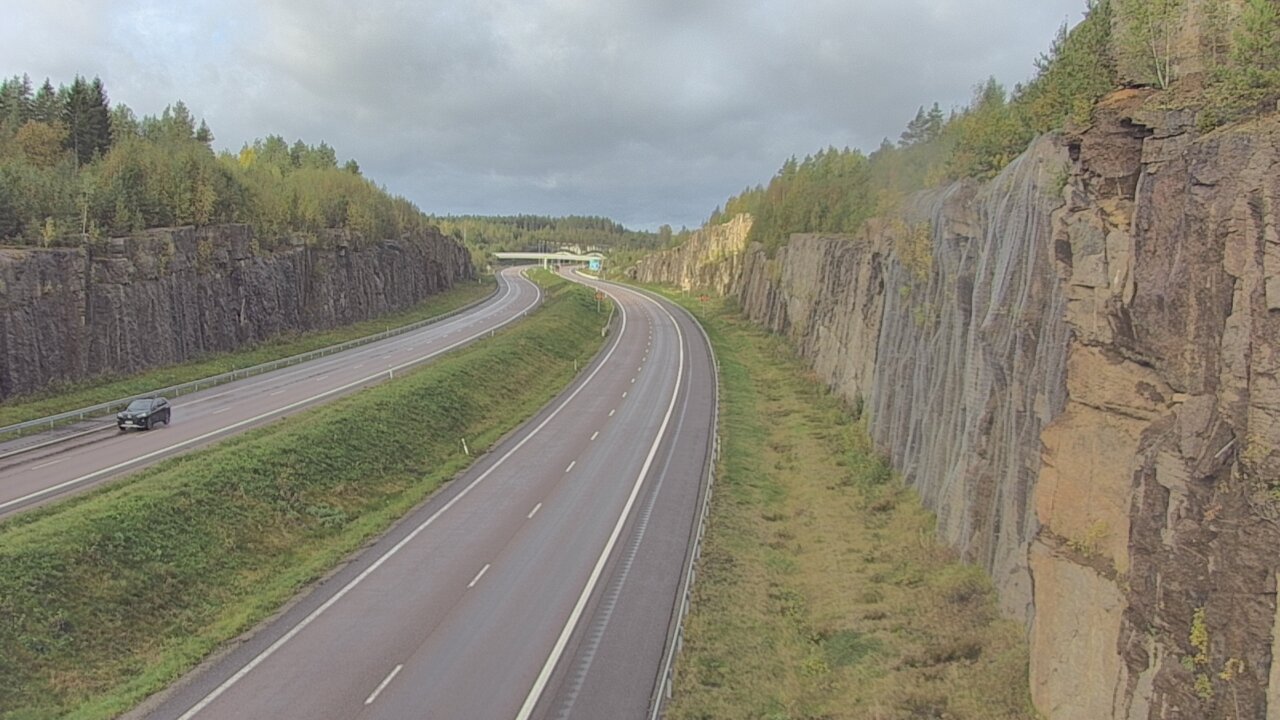 Weather Camera Image Väg 7 Fredrikshamn, Helsmanni, Hamina, Kymenlaakso