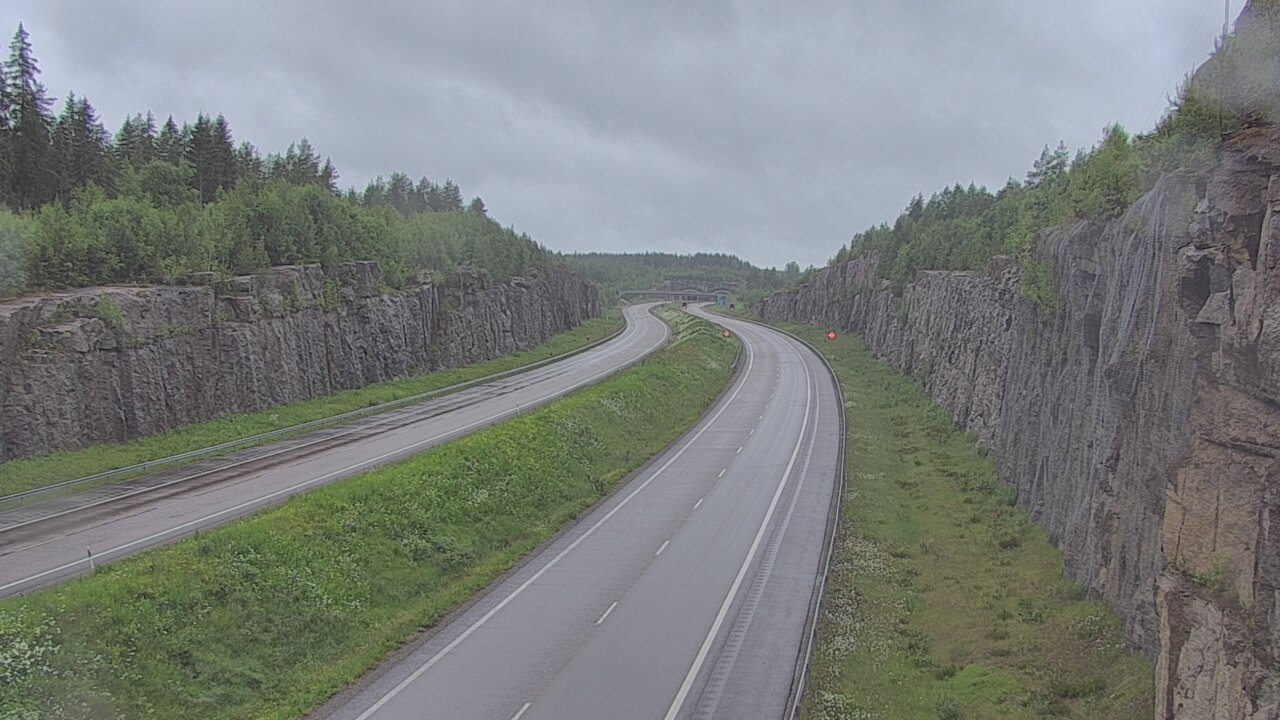 Weather Camera Image Väg 7 Fredrikshamn, Helsmanni, Hamina, Kymenlaakso