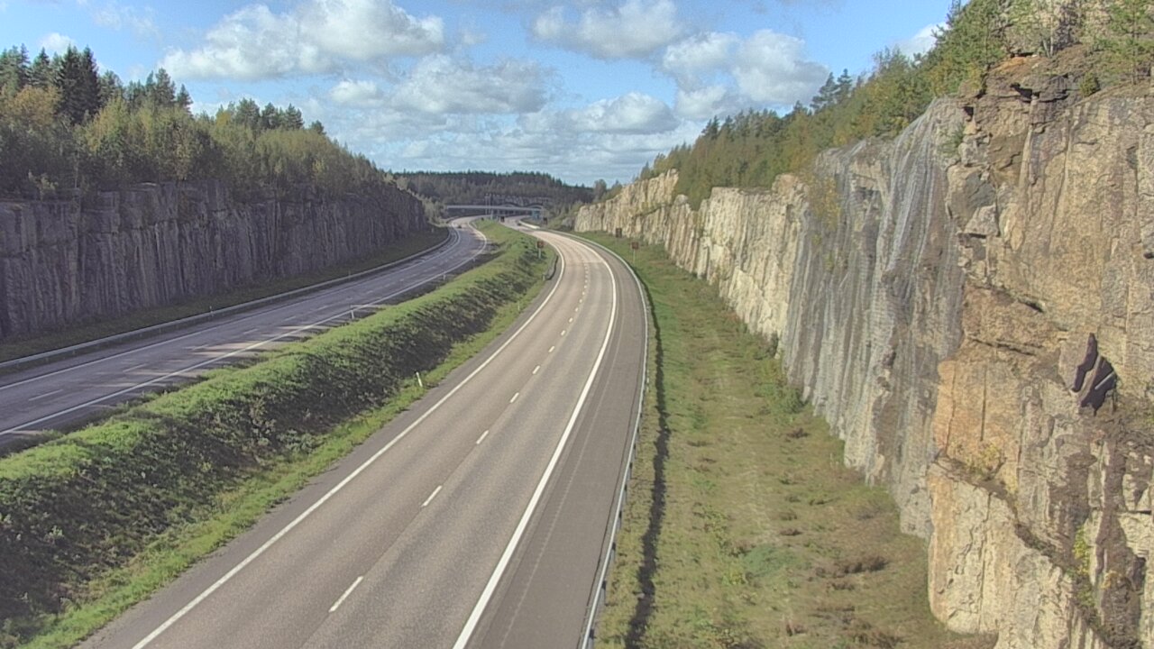 Weather Camera Image Väg 7 Fredrikshamn, Helsmanni, Hamina, Kymenlaakso