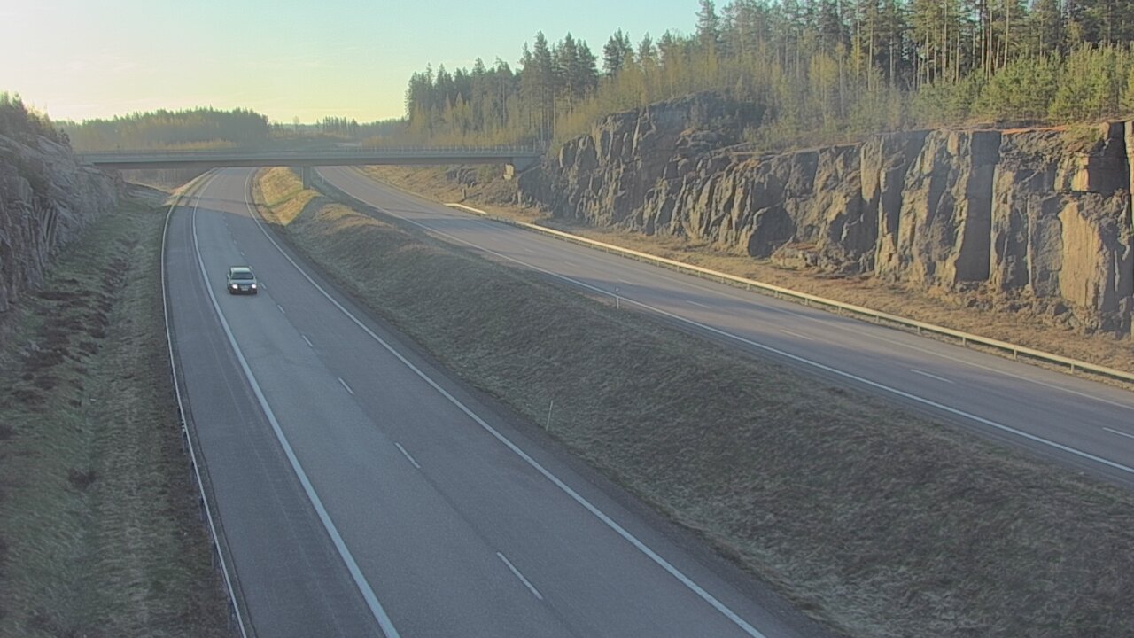 Weather Camera Image Road 7 Hamina, Helsmanni, Hamina, Kymenlaakso