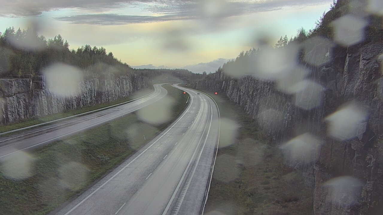 Weather Camera Image Väg 7 Fredrikshamn, Helsmanni, Hamina, Kymenlaakso