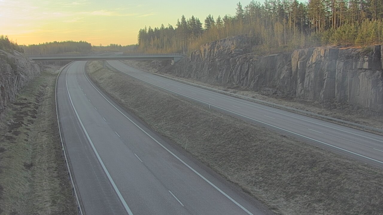 Weather Camera Image Road 7 Hamina, Helsmanni, Hamina, Kymenlaakso