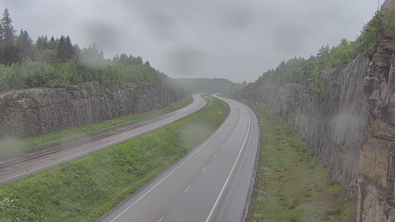 Weather Camera Image Väg 7 Fredrikshamn, Helsmanni, Hamina, Kymenlaakso