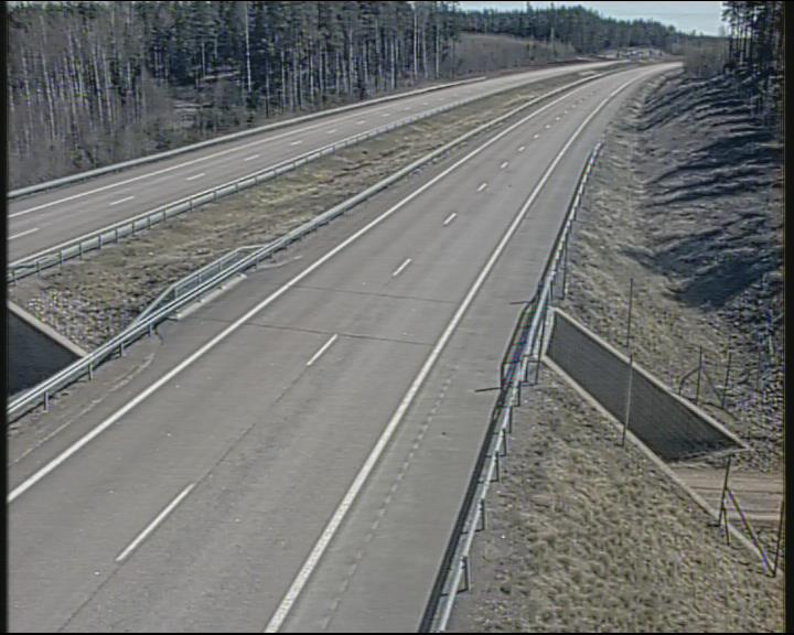Weather Camera Image Väg 7 Fredrikshamn, Karjusuo, Hamina, Kymenlaakso