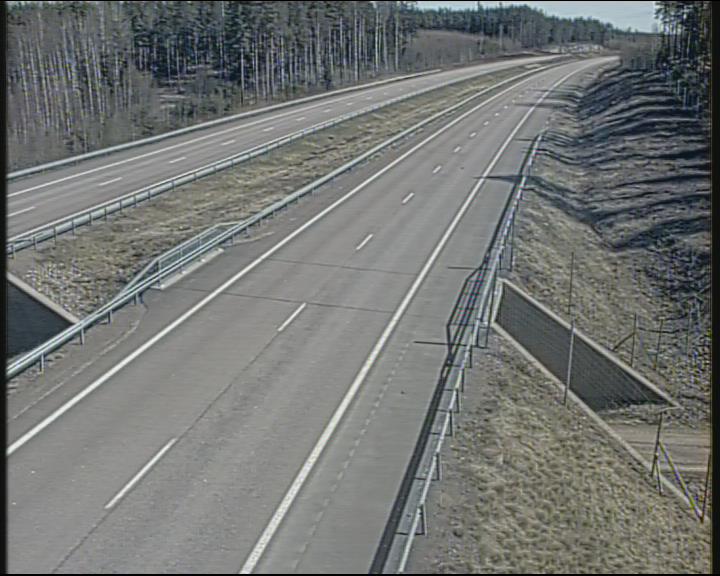 Weather Camera Image Väg 7 Fredrikshamn, Karjusuo, Hamina, Kymenlaakso
