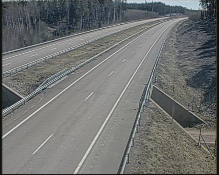 Weather Camera Image Väg 7 Fredrikshamn, Karjusuo, Hamina, Kymenlaakso