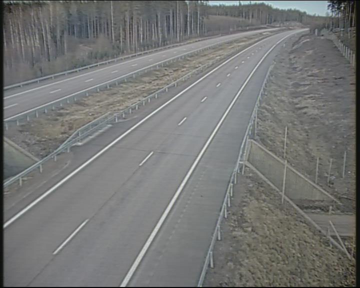Weather Camera Image Väg 7 Fredrikshamn, Karjusuo, Hamina, Kymenlaakso