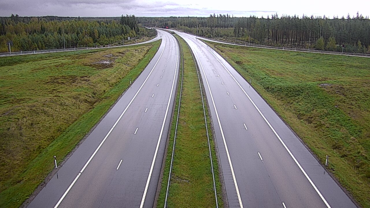 Weather Camera Image Road 7 Virolahti, Saarasjärvi, Virolahti, Kymenlaakso