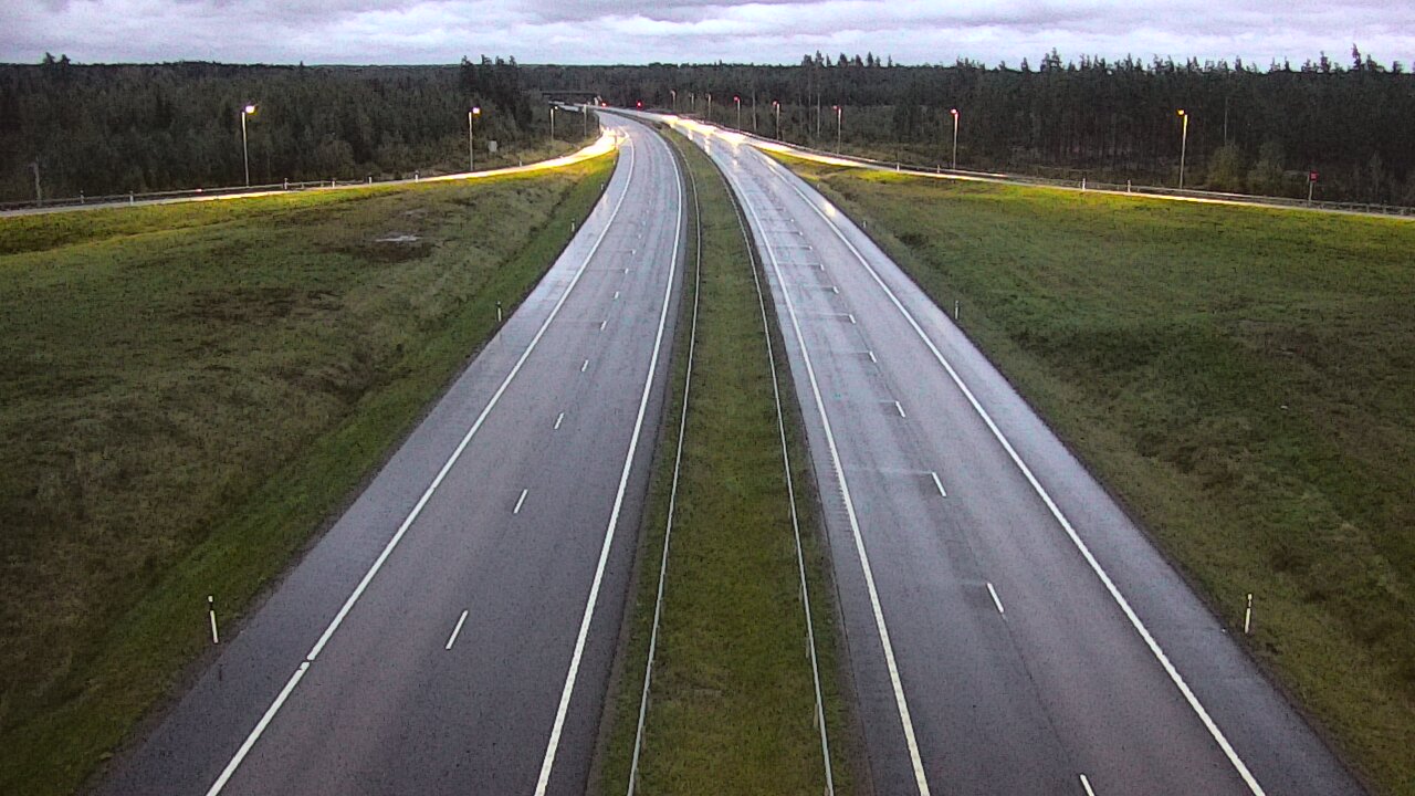 Weather Camera Image Road 7 Virolahti, Saarasjärvi, Virolahti, Kymenlaakso