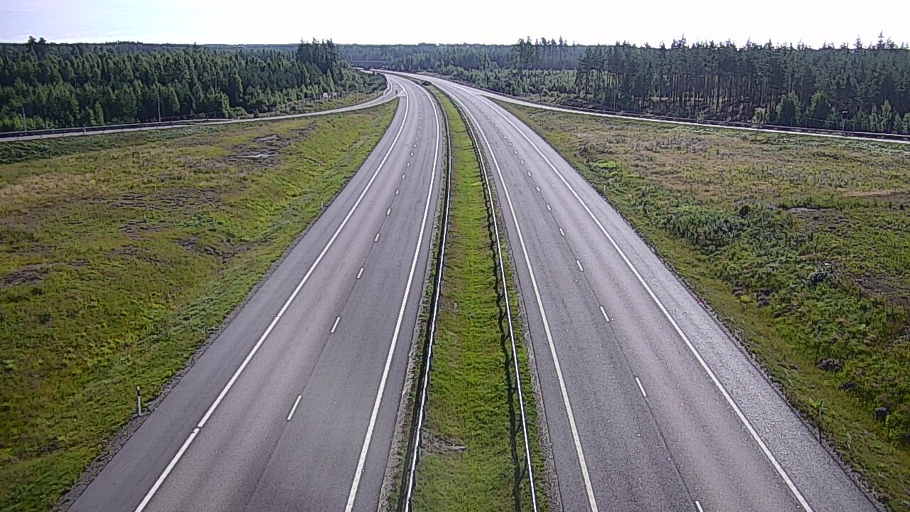 Weather Camera Image Road 7 Virolahti, Saarasjärvi, Virolahti, Kymenlaakso