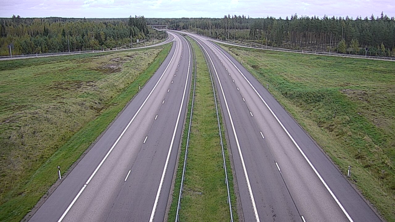 Weather Camera Image Road 7 Virolahti, Saarasjärvi, Virolahti, Kymenlaakso