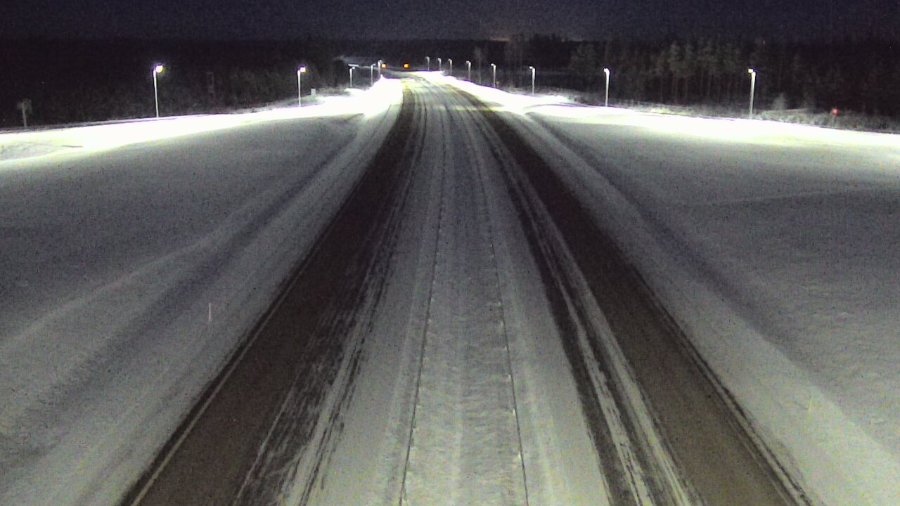 Weather Camera Image Väg 7 Vederlax, Saarasjärvi, Virolahti, Kymenlaakso