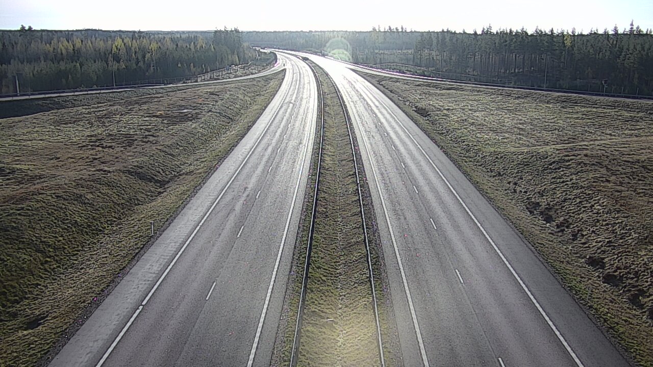 Weather Camera Image Road 7 Virolahti, Saarasjärvi, Virolahti, Kymenlaakso