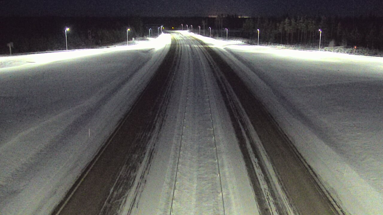 Weather Camera Image Väg 7 Vederlax, Saarasjärvi, Virolahti, Kymenlaakso