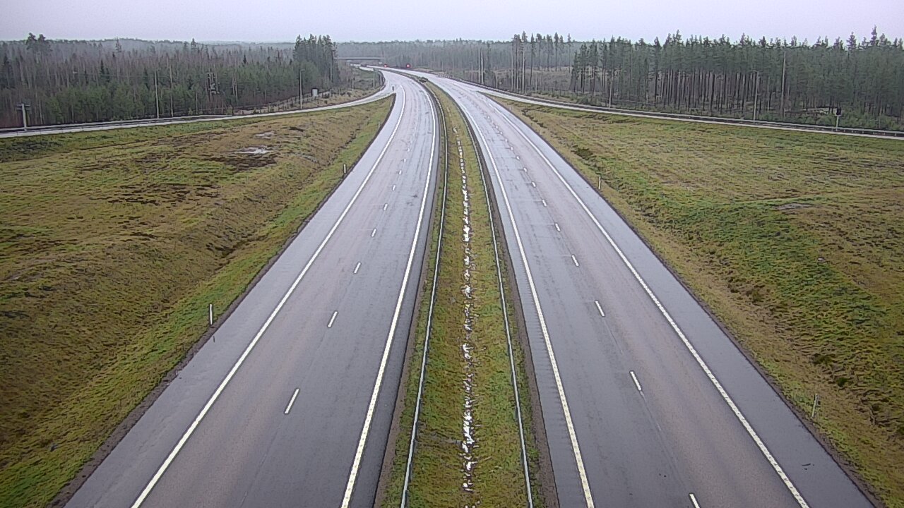 Weather Camera Image Road 7 Virolahti, Saarasjärvi, Virolahti, Kymenlaakso