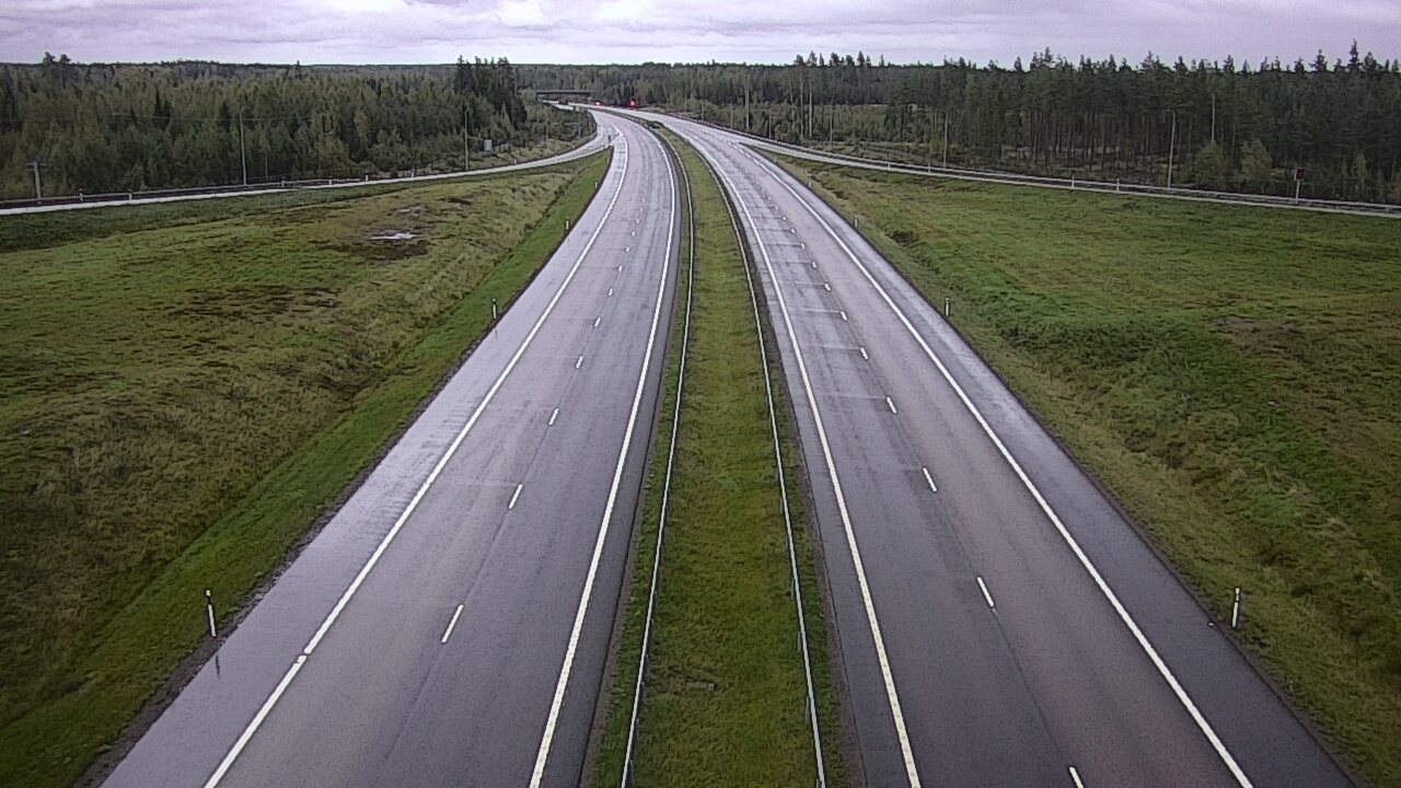 Weather Camera Image Road 7 Virolahti, Saarasjärvi, Virolahti, Kymenlaakso