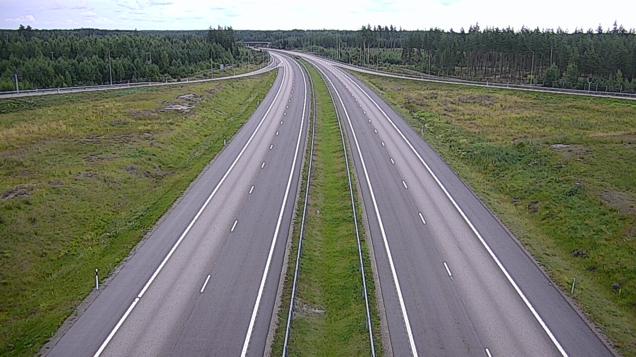 Weather Camera Image Road 7 Virolahti, Saarasjärvi, Virolahti, Kymenlaakso