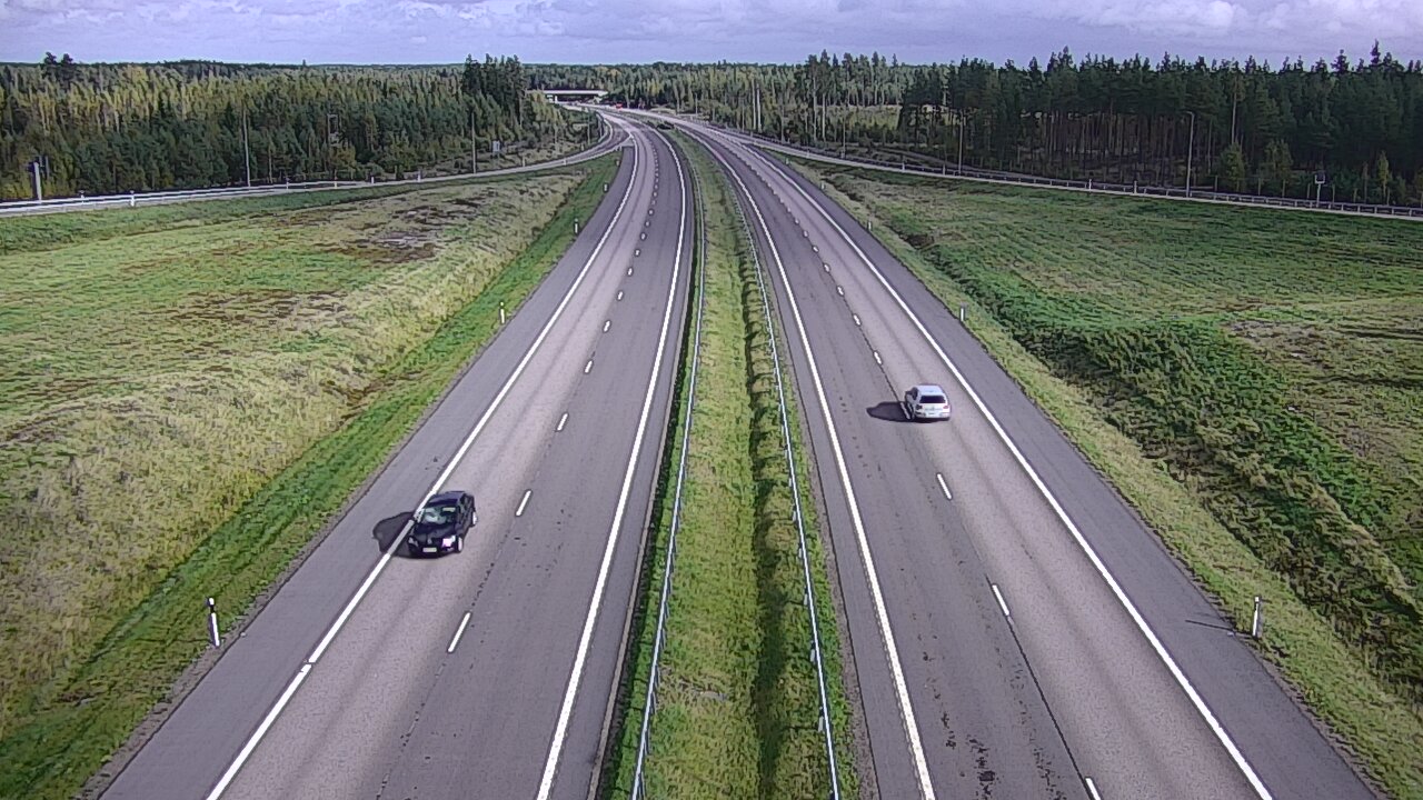 Weather Camera Image Road 7 Virolahti, Saarasjärvi, Virolahti, Kymenlaakso