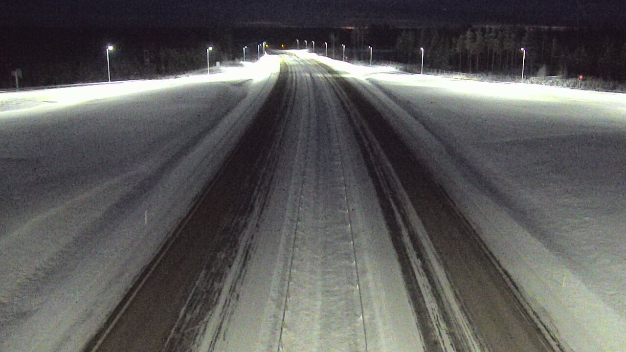 Weather Camera Image Väg 7 Vederlax, Saarasjärvi, Virolahti, Kymenlaakso