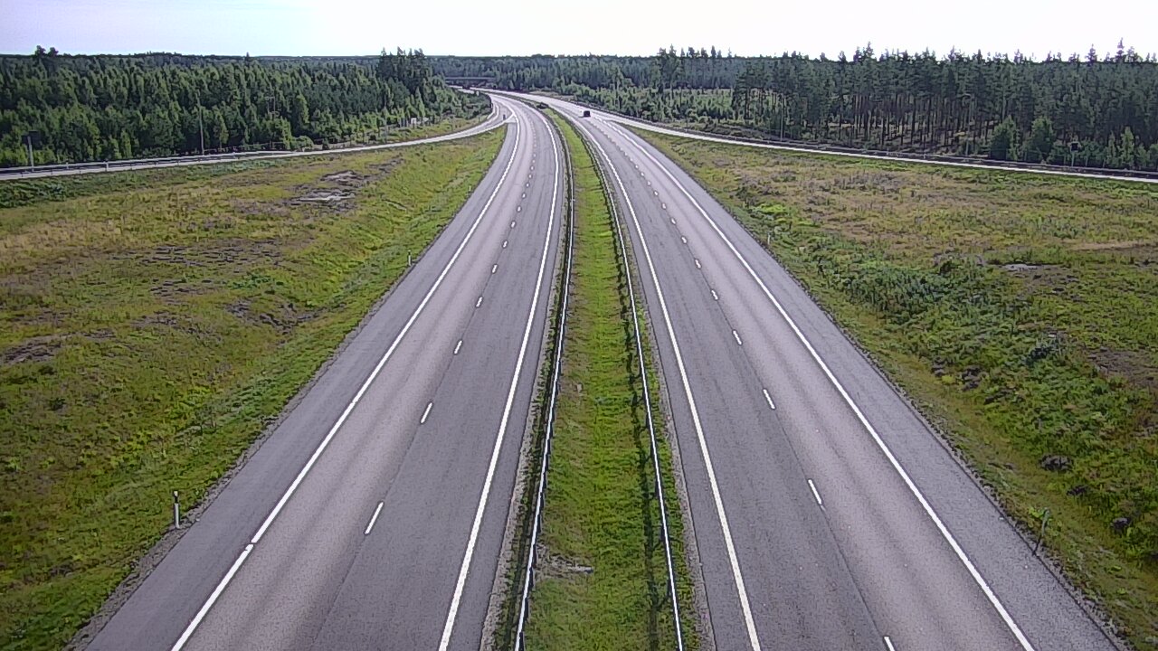 Weather Camera Image Road 7 Virolahti, Saarasjärvi, Virolahti, Kymenlaakso