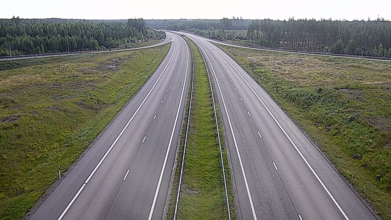 Weather Camera Image Road 7 Virolahti, Saarasjärvi, Virolahti, Kymenlaakso