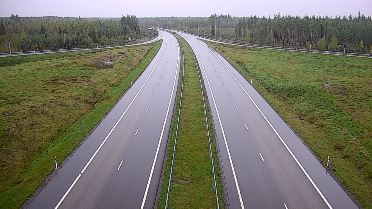 Weather Camera Image Road 7 Virolahti, Saarasjärvi, Virolahti, Kymenlaakso