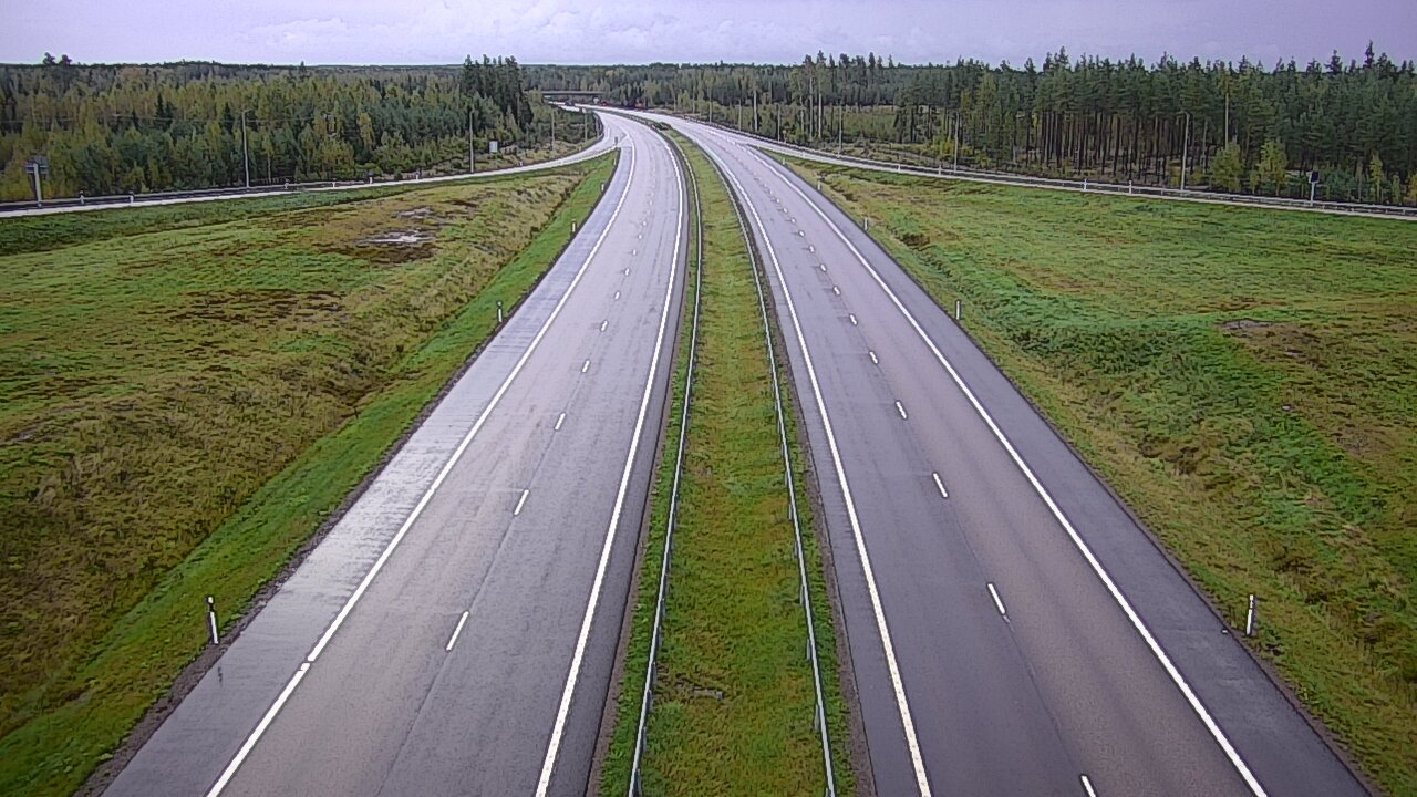 Weather Camera Image Road 7 Virolahti, Saarasjärvi, Virolahti, Kymenlaakso