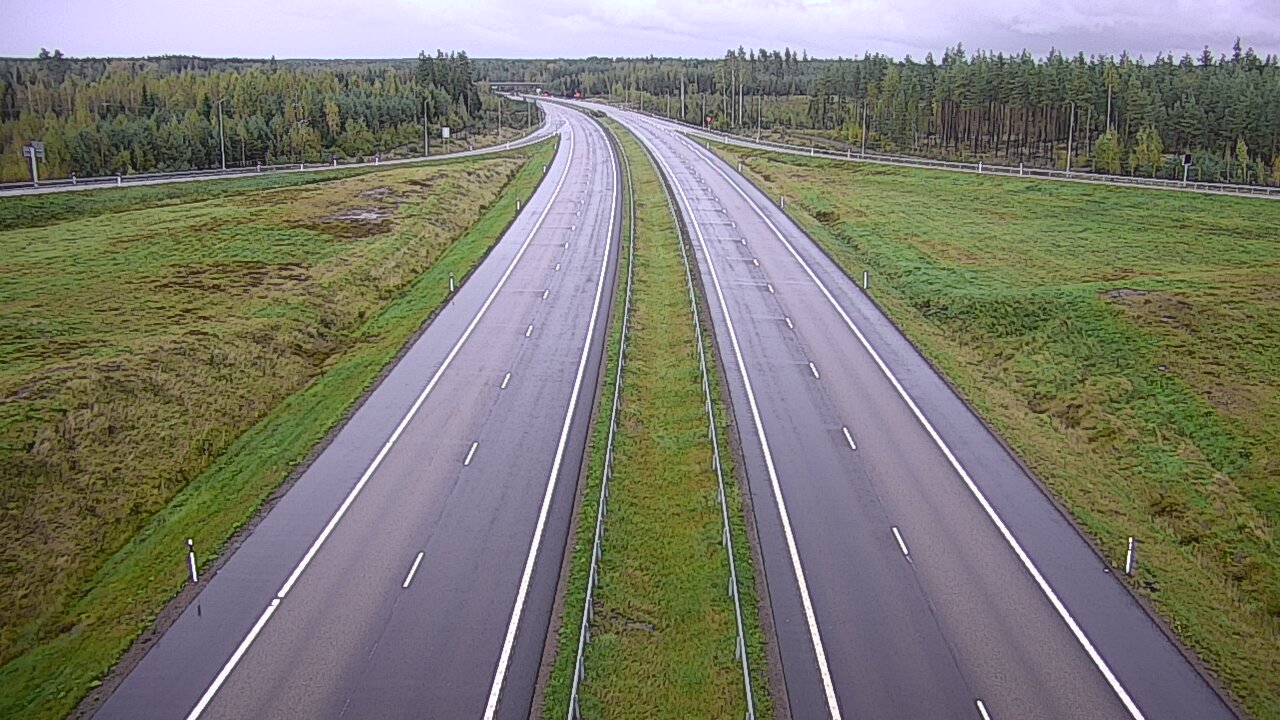 Weather Camera Image Road 7 Virolahti, Saarasjärvi, Virolahti, Kymenlaakso