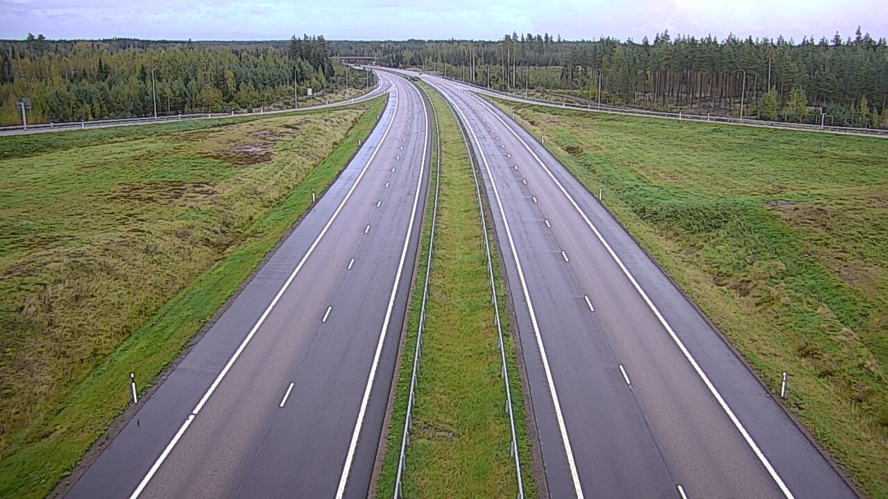 Weather Camera Image Road 7 Virolahti, Saarasjärvi, Virolahti, Kymenlaakso