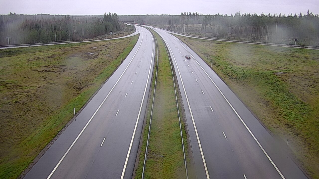 Weather Camera Image Väg 7 Vederlax, Saarasjärvi, Virolahti, Kymenlaakso