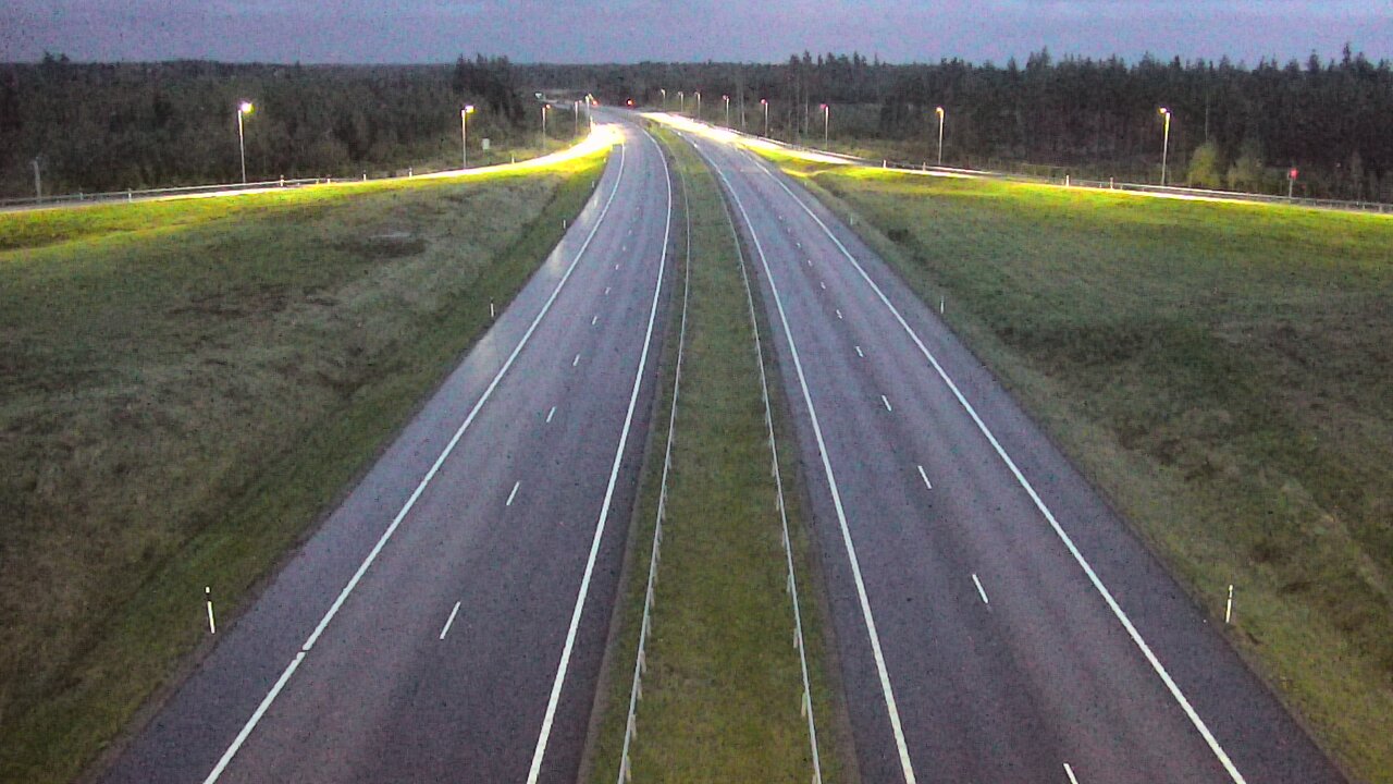 Weather Camera Image Road 7 Virolahti, Saarasjärvi, Virolahti, Kymenlaakso