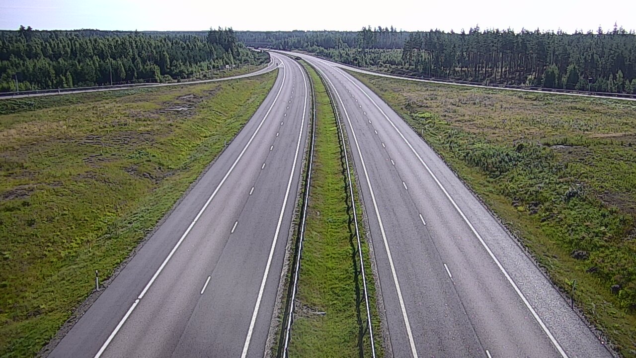 Weather Camera Image Road 7 Virolahti, Saarasjärvi, Virolahti, Kymenlaakso
