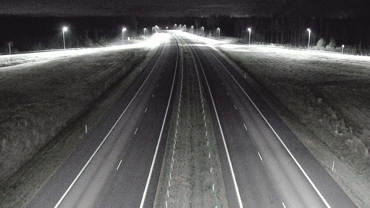 Weather Camera Image Väg 7 Vederlax, Saarasjärvi, Virolahti, Kymenlaakso