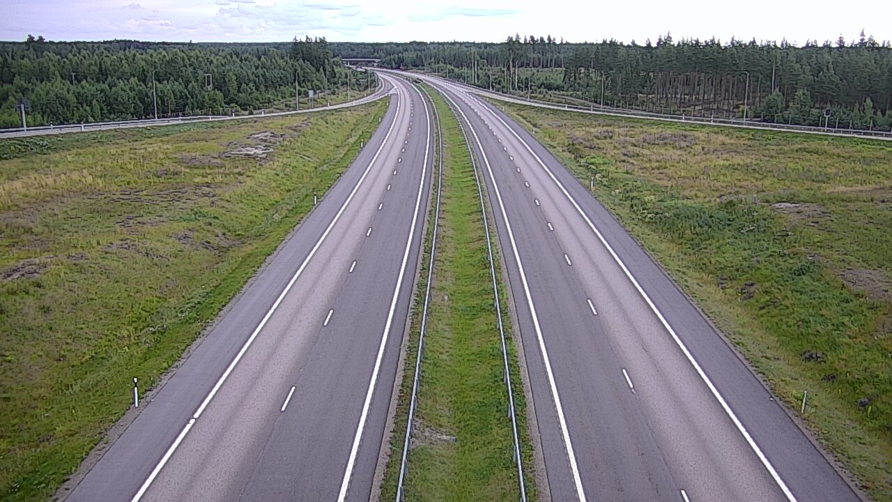 Weather Camera Image Road 7 Virolahti, Saarasjärvi, Virolahti, Kymenlaakso