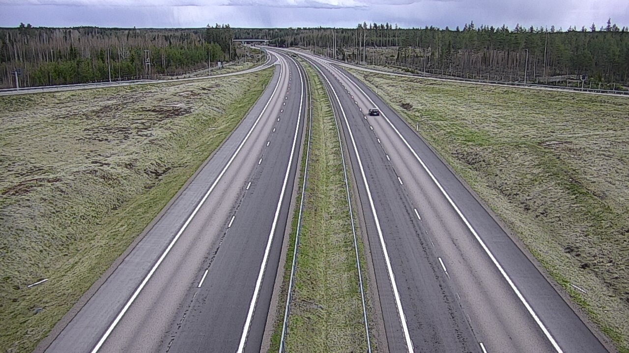 Weather Camera Image Road 7 Virolahti, Saarasjärvi, Virolahti, Kymenlaakso