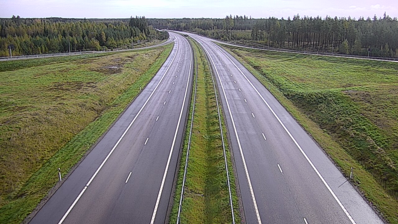Weather Camera Image Road 7 Virolahti, Saarasjärvi, Virolahti, Kymenlaakso