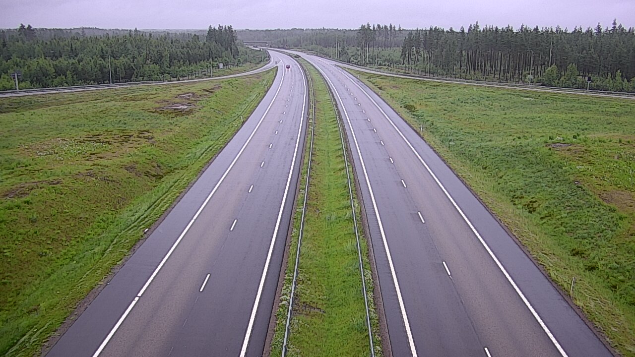 Weather Camera Image Väg 7 Vederlax, Saarasjärvi, Virolahti, Kymenlaakso