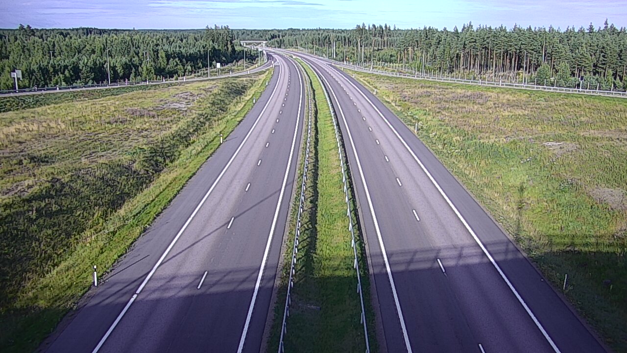 Kelikamerat Kuva Tie 7 Virolahti, Saarasjärvi, Virolahti, Kymenlaakso