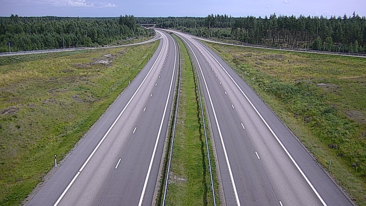 Weather Camera Image Road 7 Virolahti, Saarasjärvi, Virolahti, Kymenlaakso