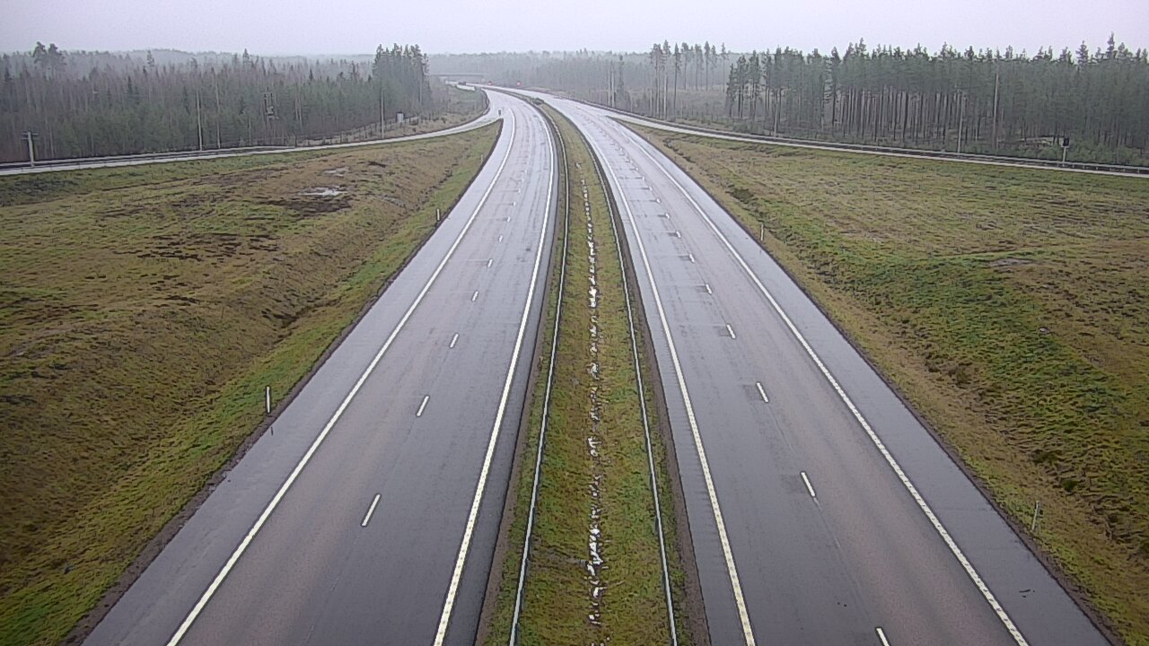 Weather Camera Image Road 7 Virolahti, Saarasjärvi, Virolahti, Kymenlaakso